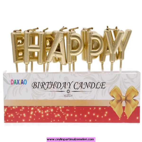 Happy Birthday Harf Mum Gold